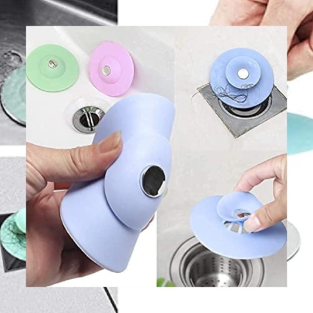 Silicone Household Kitchen Sink Strainer (Random Color)